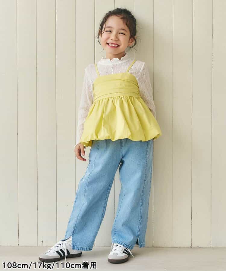 日本童裝 apres les cours 吊帶泡泡衫 90-140cm 女童款 夏季 TOPS