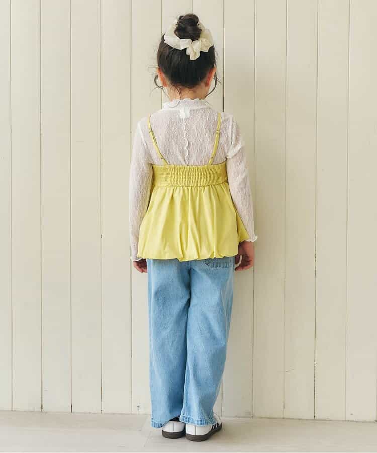 日本童裝 apres les cours 吊帶泡泡衫 90-140cm 女童款 夏季 TOPS