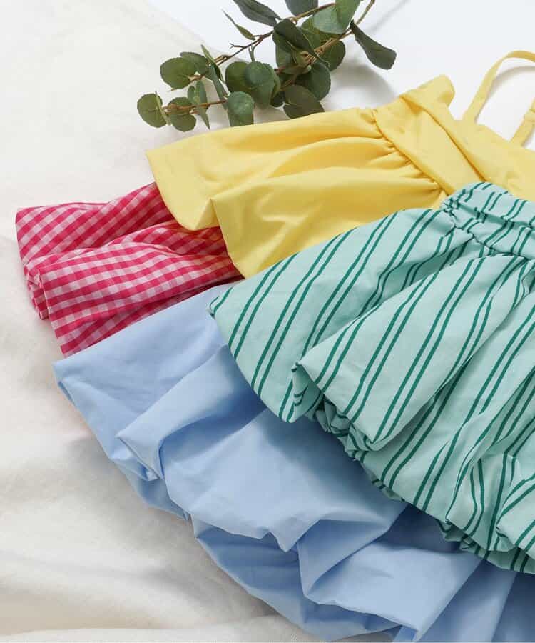 日本童裝 apres les cours 吊帶泡泡衫 90-140cm 女童款 夏季 TOPS