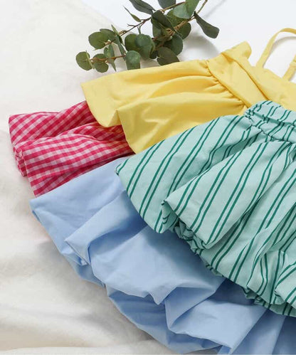 日本童裝 apres les cours 吊帶泡泡衫 90-140cm 女童款 夏季 TOPS