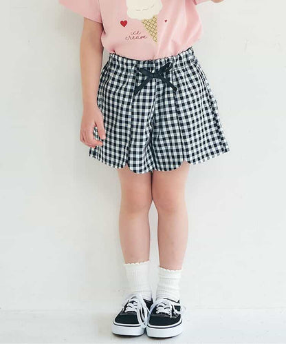 日本童裝 apres les cours 扇形心型口袋可愛短褲 80-140cm 女童款 夏季 PANTS