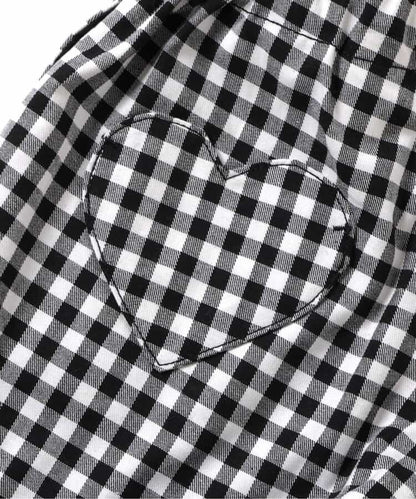 日本童裝 apres les cours 扇形心型口袋可愛短褲 80-140cm 女童款 夏季 PANTS
