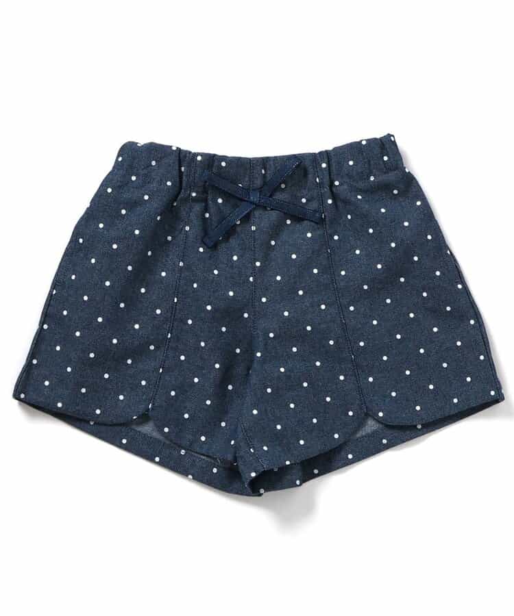 日本童裝 apres les cours 扇形心型口袋可愛短褲 80-140cm 女童款 夏季 PANTS