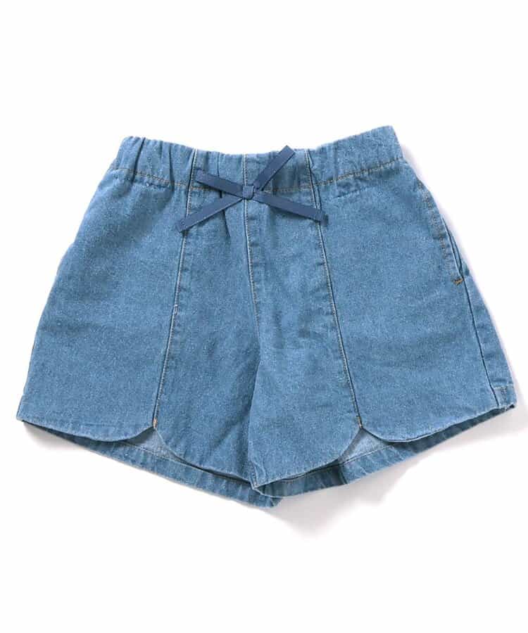 日本童裝 apres les cours 扇形心型口袋可愛短褲 80-140cm 女童款 夏季 PANTS