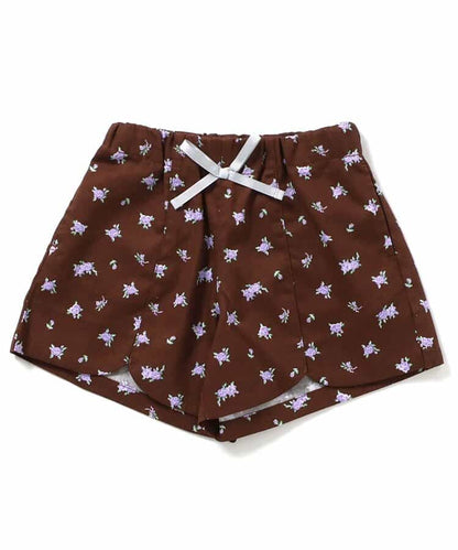 日本童裝 apres les cours 扇形心型口袋可愛短褲 80-140cm 女童款 夏季 PANTS