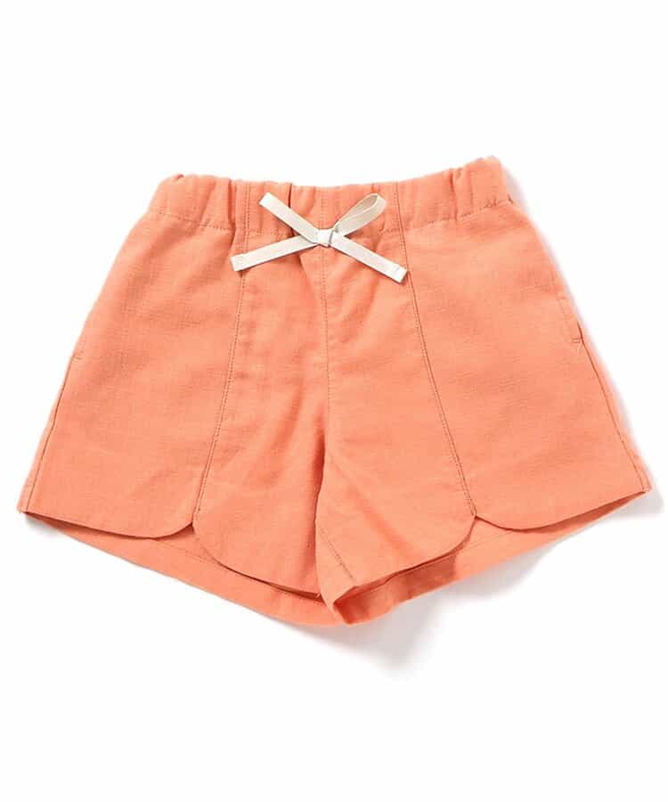 日本童裝 apres les cours 扇形心型口袋可愛短褲 80-140cm 女童款 夏季 PANTS