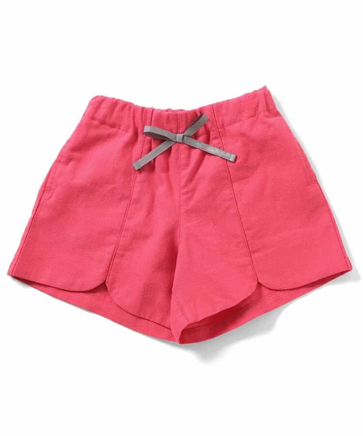 日本童裝 apres les cours 扇形心型口袋可愛短褲 80-140cm 女童款 夏季 PANTS