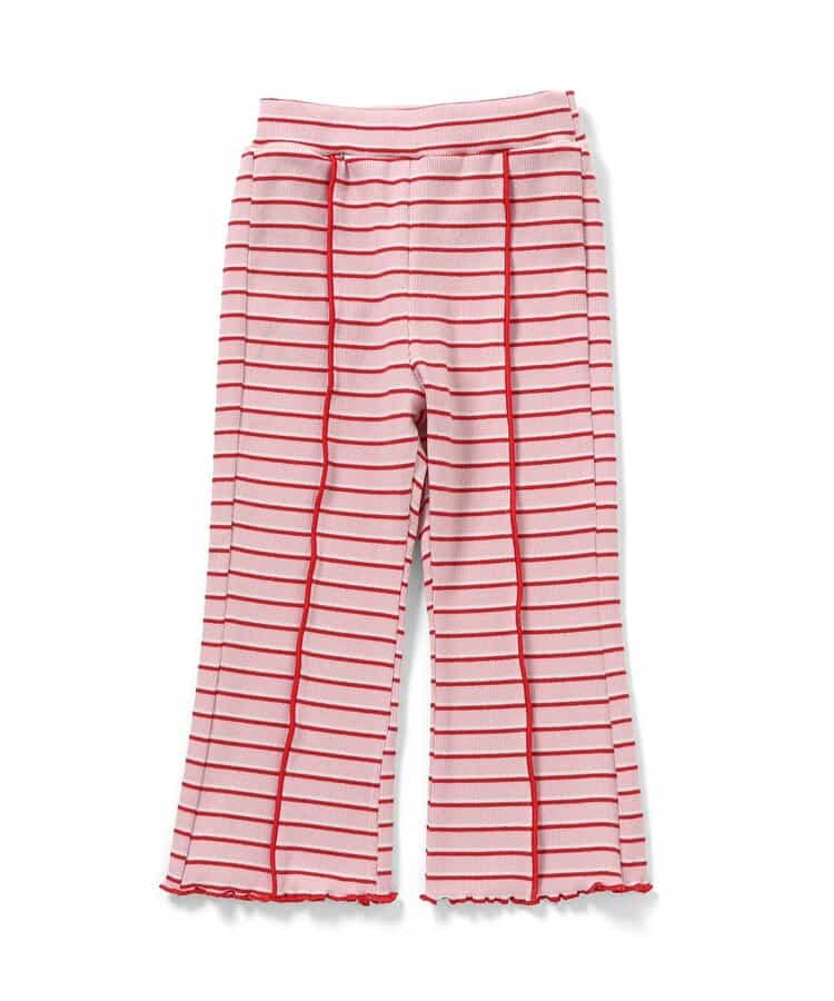 日本童裝 apres les cours 條紋長褲 80-130cm 女童款 夏季 PANTS