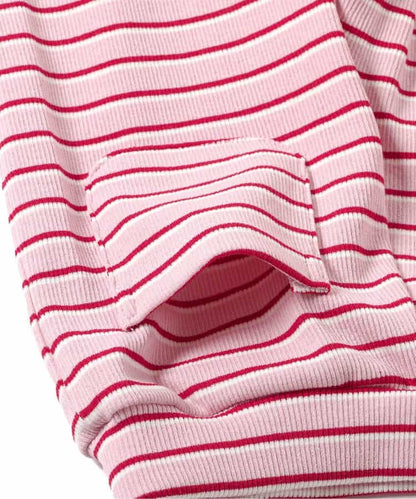 日本童裝 apres les cours 條紋長褲 80-130cm 女童款 夏季 PANTS