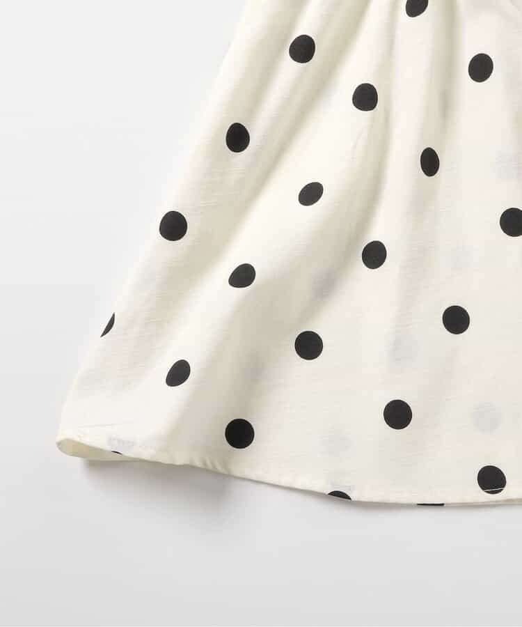 日本童裝 apres les cours 泡泡袖緞帶連身裙 80-140cm 女童款 夏季 DRESSES