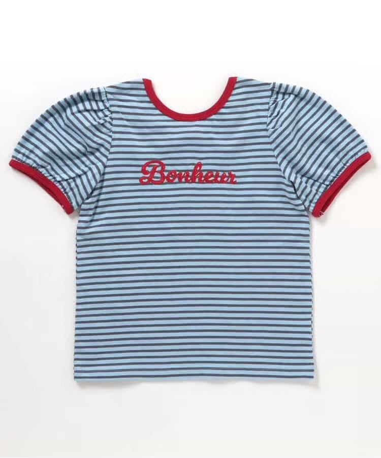 日本童裝 apres les cours 後背反交叉上衣 80-140cm 女童款 夏季 TOPS