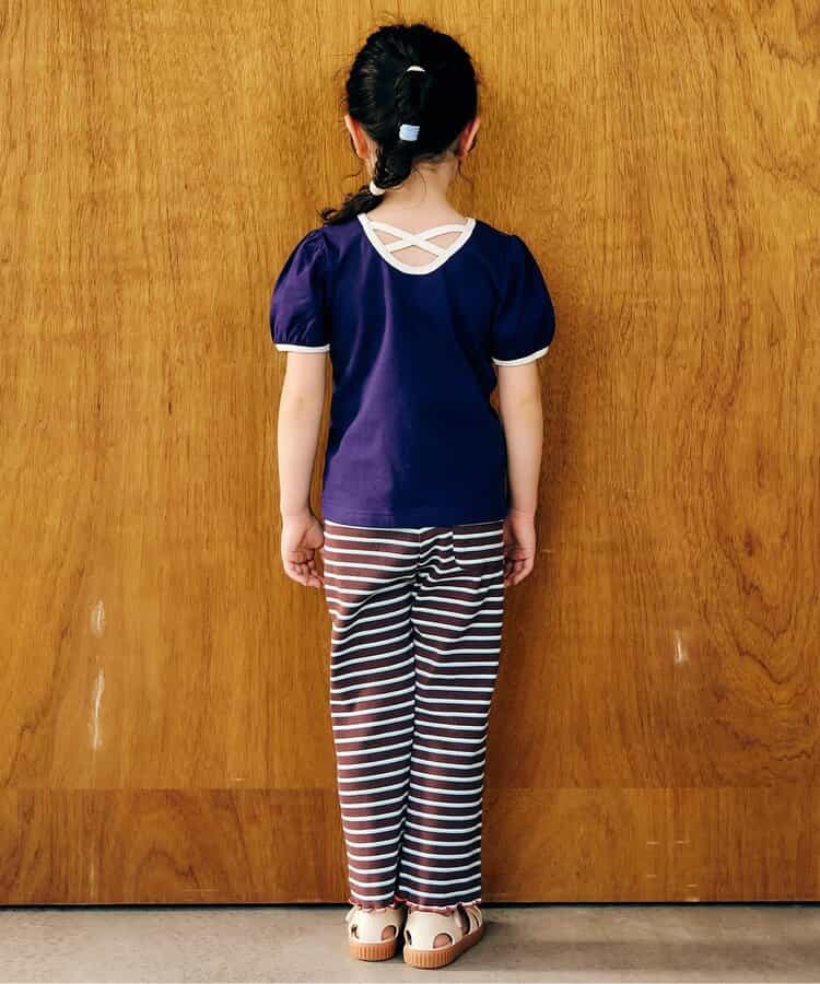 日本童裝 apres les cours 後背反交叉上衣 80-140cm 女童款 夏季 TOPS