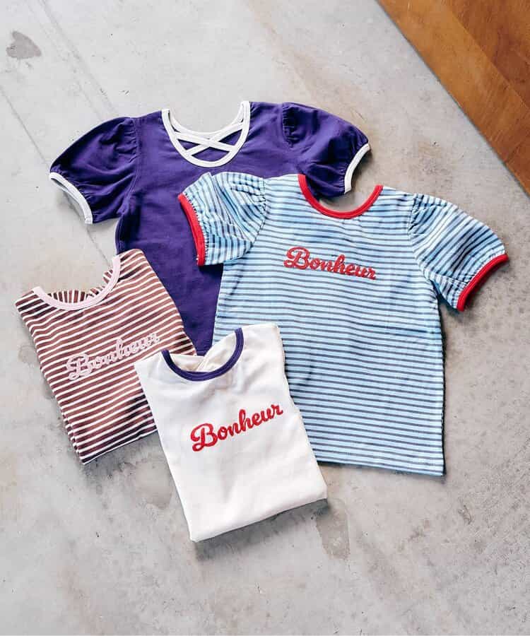 日本童裝 apres les cours 後背反交叉上衣 80-140cm 女童款 夏季 TOPS
