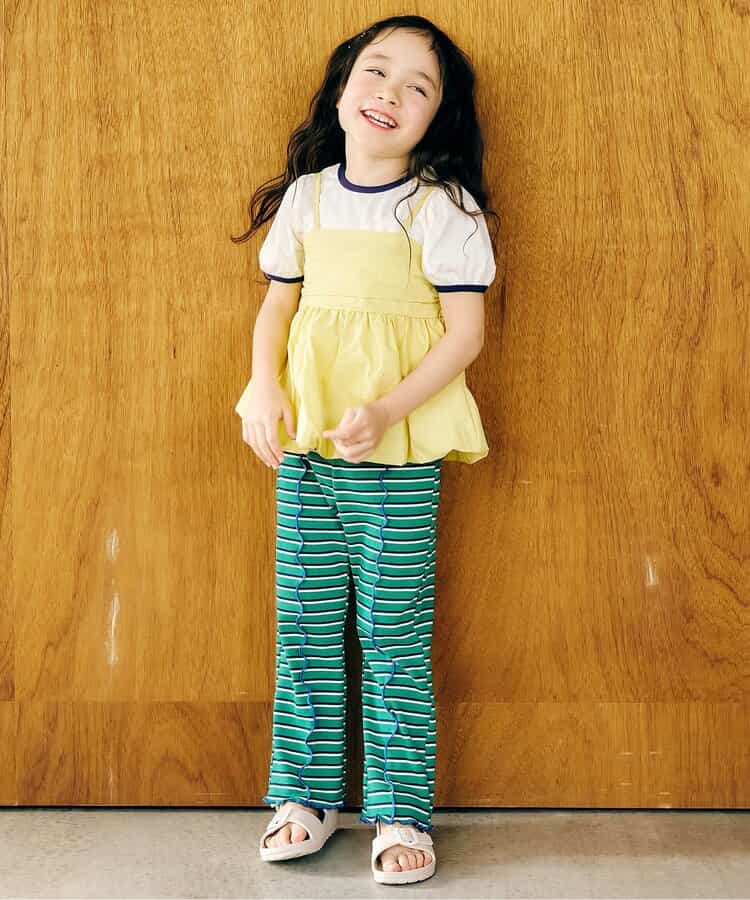 日本童裝 apres les cours 後背反交叉上衣 80-140cm 女童款 夏季 TOPS