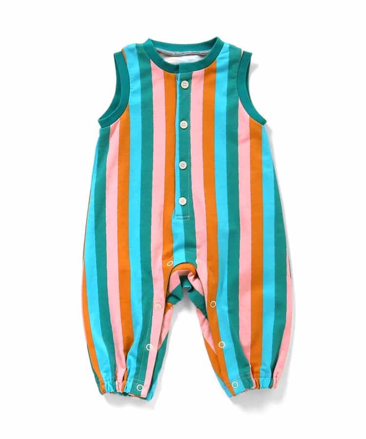 日本童裝 apres les cours 背心連衣 70-90cm 女童款 初生嬰兒 夏季 Jumpsuit