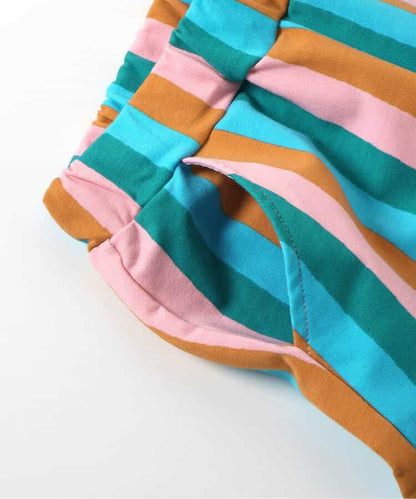 日本童裝 apres les cours FUNNY印花兩件套裝 70-130cm 女童款 初生嬰兒 夏季 TOPS PANTS