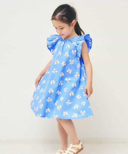 日本童裝 apres les cours FUNNY印花連身裙 80-130cm 女童款 夏季 DRESSES
