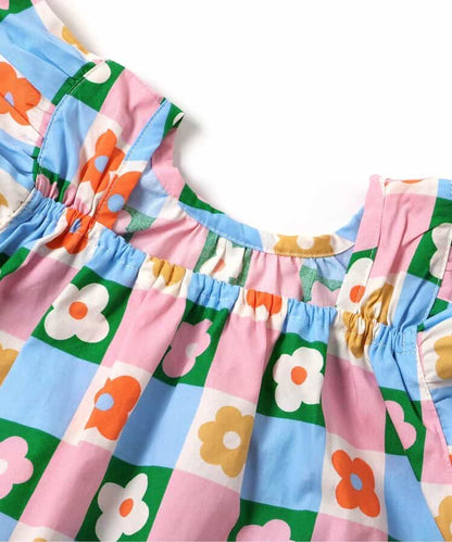 日本童裝 apres les cours FUNNY印花連身裙 80-130cm 女童款 夏季 DRESSES