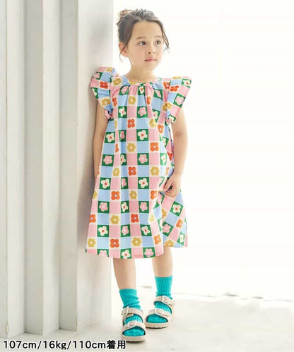 日本童裝 apres les cours FUNNY印花連身裙 80-130cm 女童款 夏季 DRESSES
