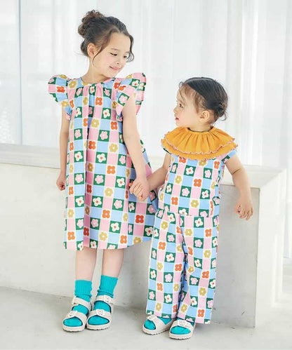 日本童裝 apres les cours FUNNY印花連身裙 80-130cm 女童款 夏季 DRESSES