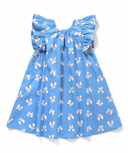 日本童裝 apres les cours FUNNY印花連身裙 80-130cm 女童款 夏季 DRESSES