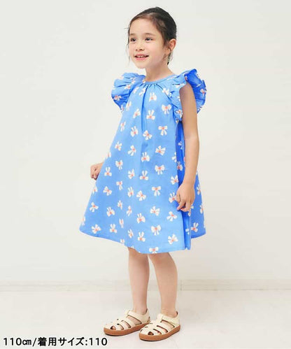 日本童裝 apres les cours FUNNY印花連身裙 80-130cm 女童款 夏季 DRESSES