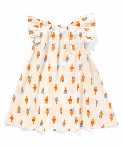 日本童裝 apres les cours FUNNY印花連身裙 80-130cm 女童款 夏季 DRESSES