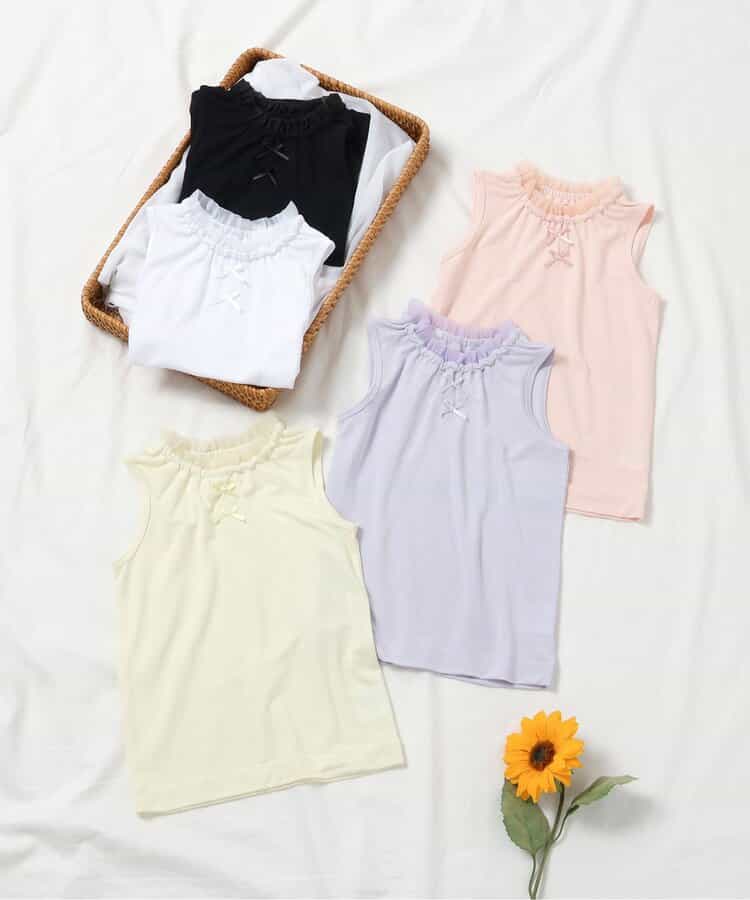 日本童裝 apres les cours 吸水速乾 接觸冷感 背心 80-130cm 女童款 夏季 TOPS