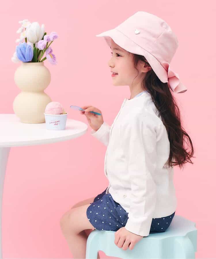 日本童裝 apres les cours 防UV 接觸冷感 休閒外套 80-140cm 女童款 夏季 OUTERWEAR