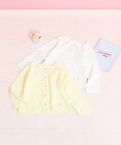 日本童裝 apres les cours 防UV 接觸冷感 休閒外套 80-140cm 女童款 夏季 OUTERWEAR