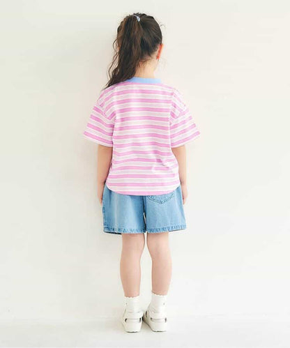 日本童裝 apres les cours 間條上衣 80-130cm 男童款/女童款 夏季 TOPS