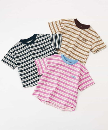 日本童裝 apres les cours 間條上衣 80-130cm 男童款/女童款 夏季 TOPS