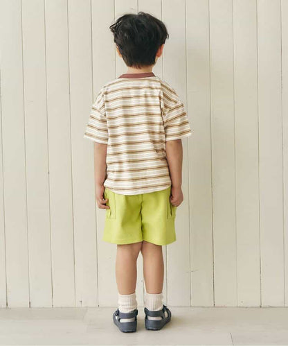 日本童裝 apres les cours 間條上衣 80-130cm 男童款/女童款 夏季 TOPS