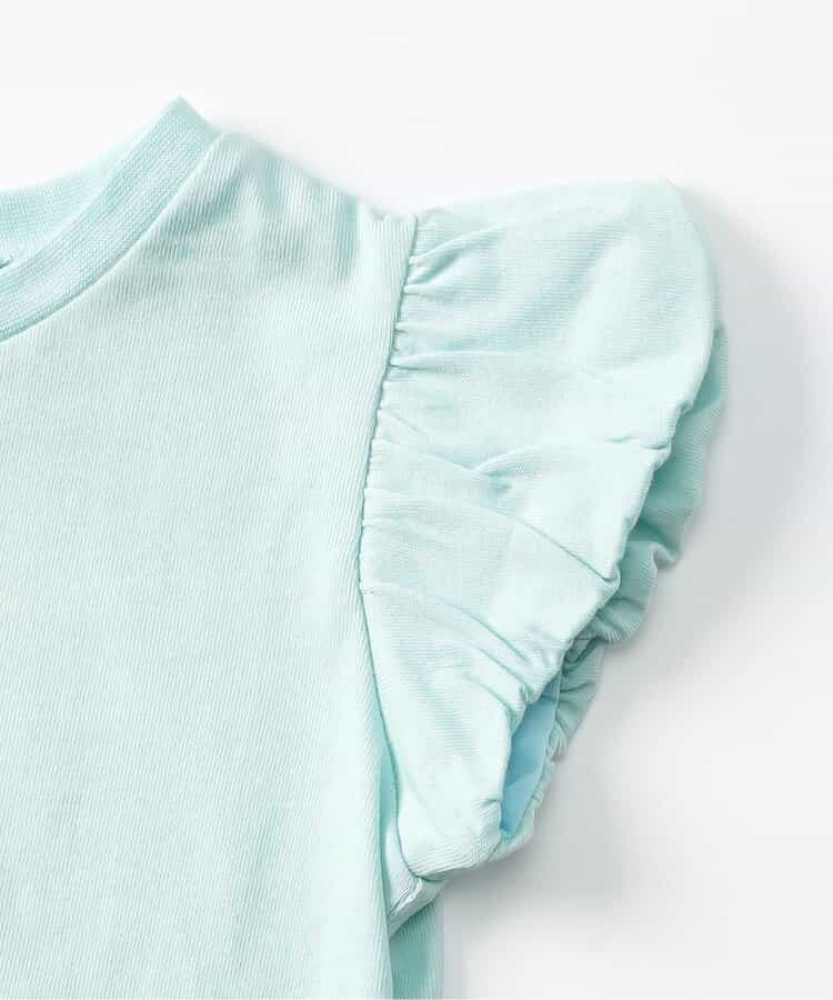 日本童裝 apres les cours 波浪邊上衣 80-140cm 女童款 夏季 TOPS