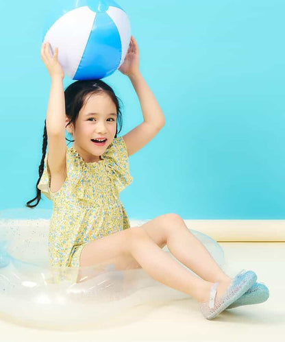 日本直送 apres les cours 絲帶果凍涼鞋 14-19cm 鞋系列 其他品牌 夏日玩水泳衣特輯