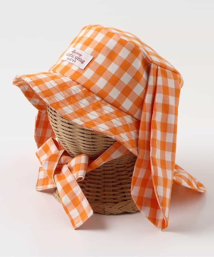 日本直送 apres les cours little bunny 兔耳朵漁夫帽 46-48cm 初生嬰兒 帽系列