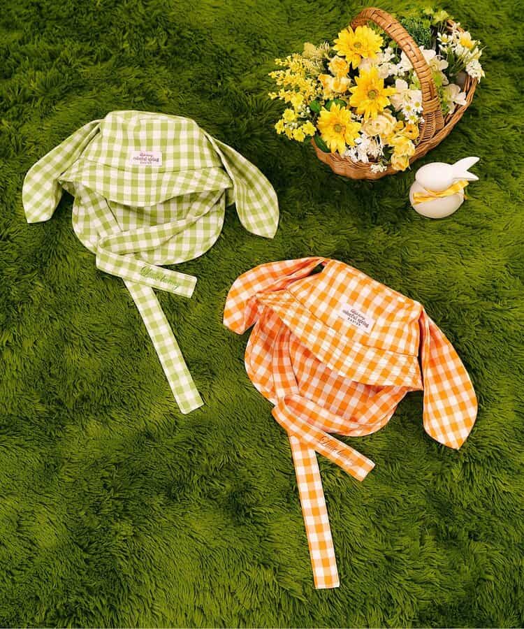 日本直送 apres les cours little bunny 兔耳朵漁夫帽 46-48cm 初生嬰兒 帽系列