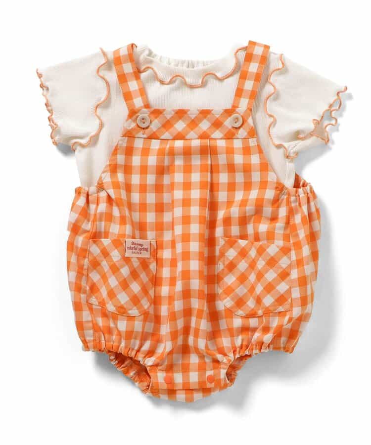 日本童裝 apres les cours little bunny 兔耳朵連衣 70-80cm 男童款/女童款 初生嬰兒 夏季 Jumpsuit