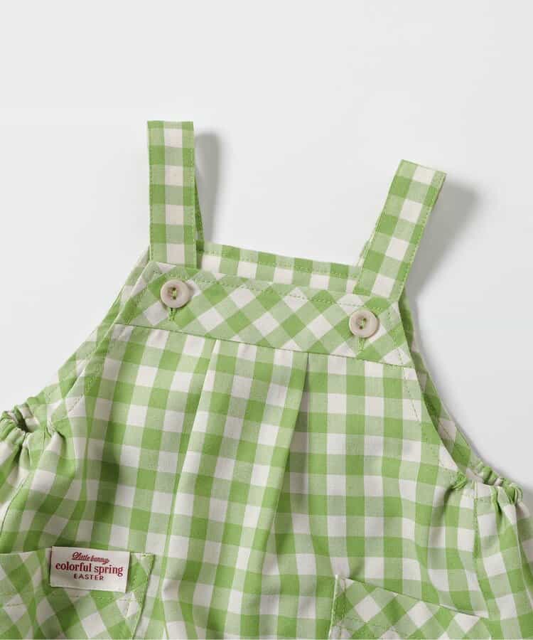 日本童裝 apres les cours little bunny 兔耳朵連衣 70-80cm 男童款/女童款 初生嬰兒 夏季 Jumpsuit