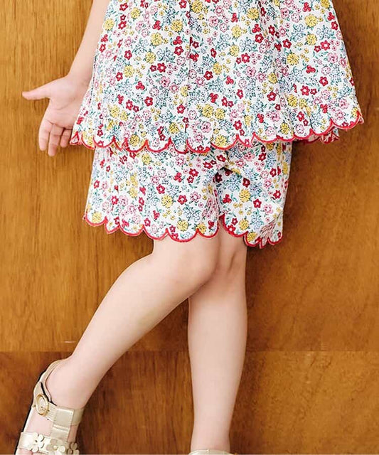 日本童裝 apres les cours 花邊短褲 80-140cm 女童款 夏季 PANTS