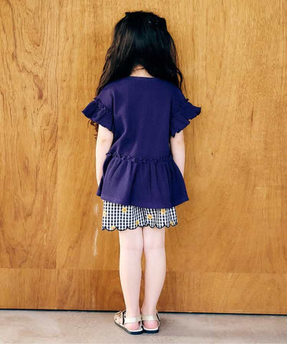 日本童裝 apres les cours 花邊短褲 80-140cm 女童款 夏季 PANTS