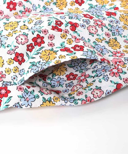 日本童裝 apres les cours 碎花拼接連身裙 80-140cm 女童款 夏季 DRESSES