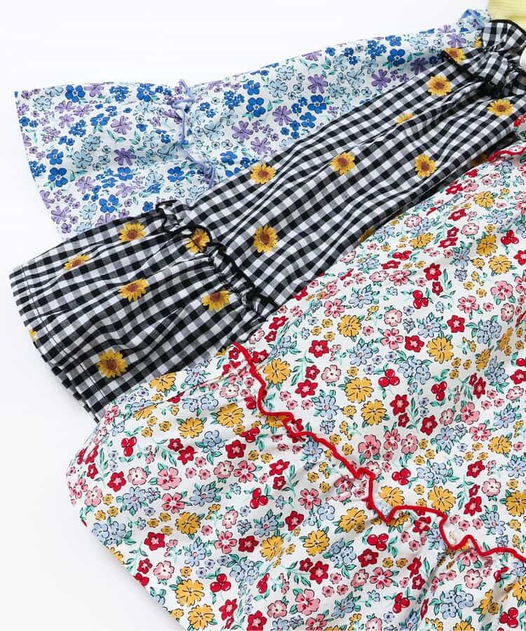 日本童裝 apres les cours 碎花拼接連身裙 80-140cm 女童款 夏季 DRESSES