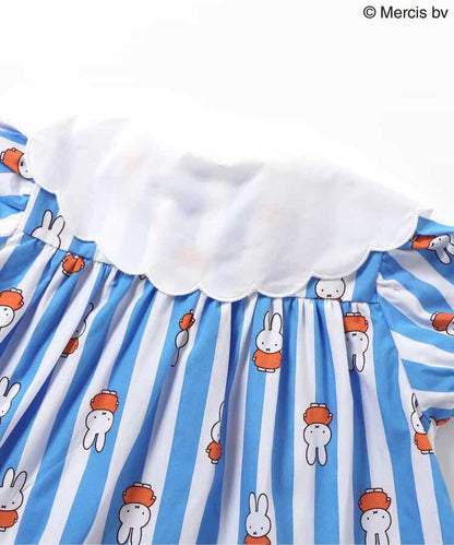 日本童裝 apres les cours Dick Bruna miffy條紋連身裙 80-130cm 女童款 夏季 DRESSES