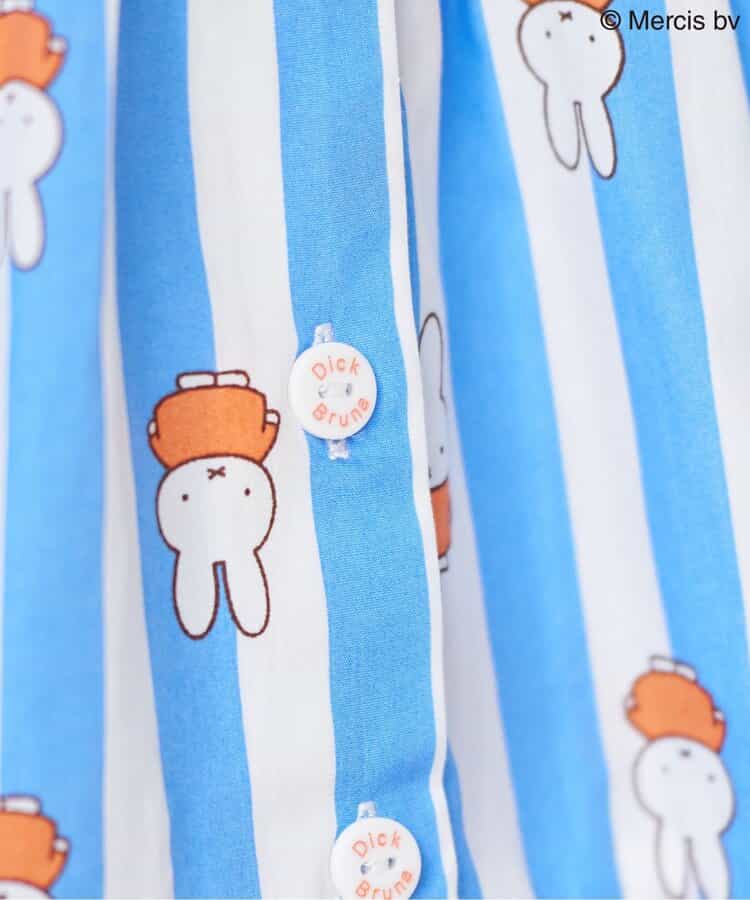 日本童裝 apres les cours Dick Bruna miffy條紋連身裙 80-130cm 女童款 夏季 DRESSES