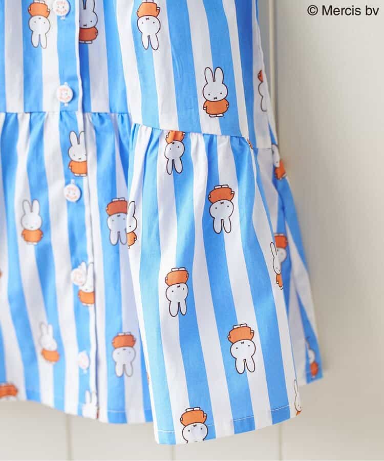 日本童裝 apres les cours Dick Bruna miffy條紋連身裙 80-130cm 女童款 夏季 DRESSES