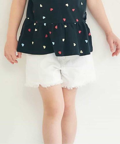 日本童裝 apres les cours 流蘇短褲 80-140cm 女童款 夏季 PANTS