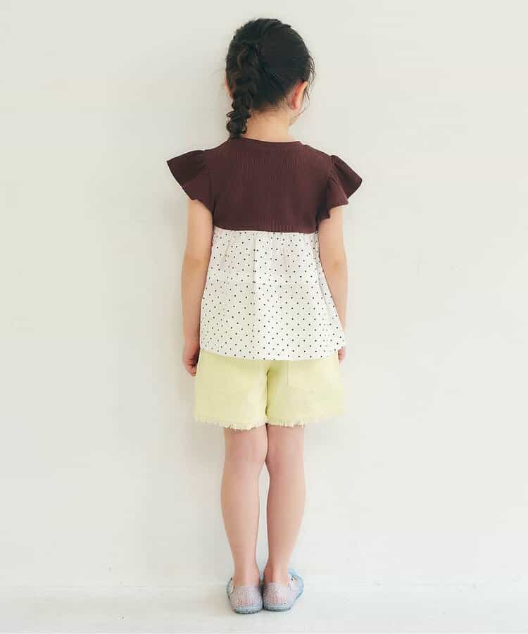 日本童裝 apres les cours 流蘇短褲 80-140cm 女童款 夏季 PANTS