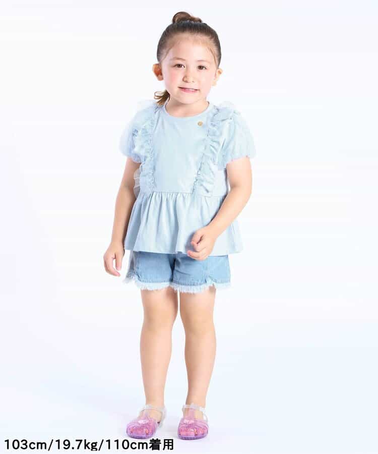 日本童裝 apres les cours 流蘇短褲 80-140cm 女童款 夏季 PANTS