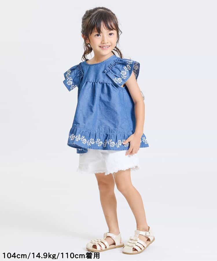 日本童裝 apres les cours 流蘇短褲 80-140cm 女童款 夏季 PANTS